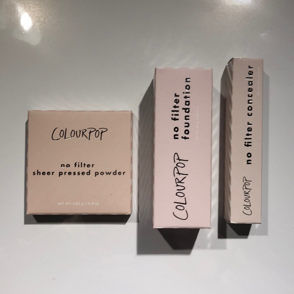 Colourpop no filter